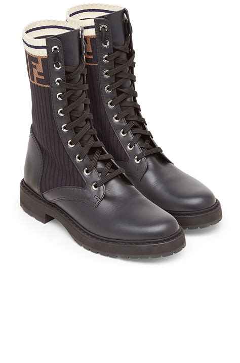 fendi signature boots|fendi trekking boots.